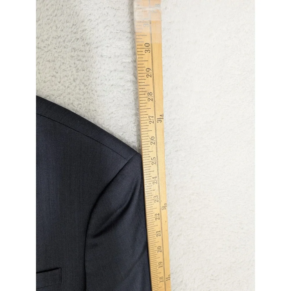 J Crew Ludlow Blazer Mens 40R Navy Blue Slim Fit Wool Stretch Tollegno 1900 Flex